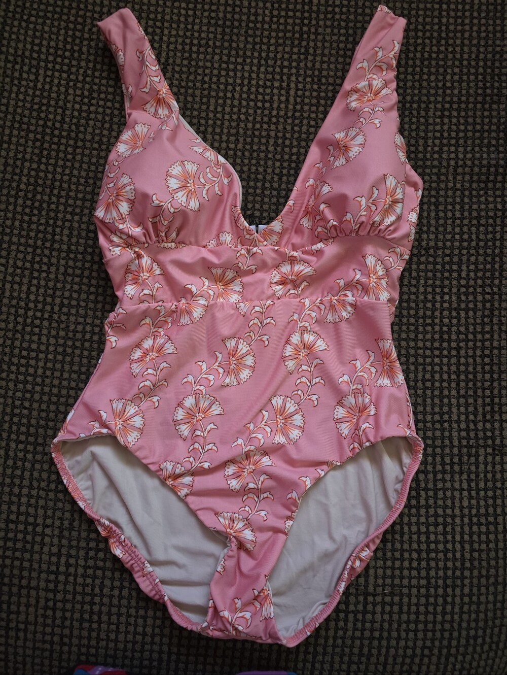 hermoza Flori Dipinti Noni Onepiece Womans Size 2 138.00 Pink Swimsuit